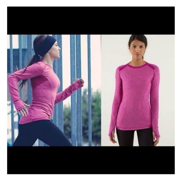 Lululemon long sleeve size 4 Pink - Picture 4 of 4